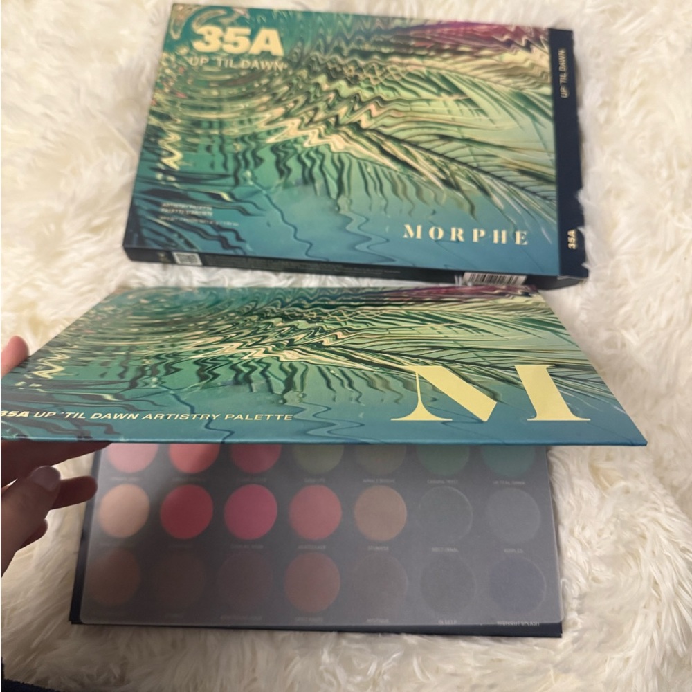 Morphe 35A Up Til Dawn Artistry Palette - Vibrant Colors